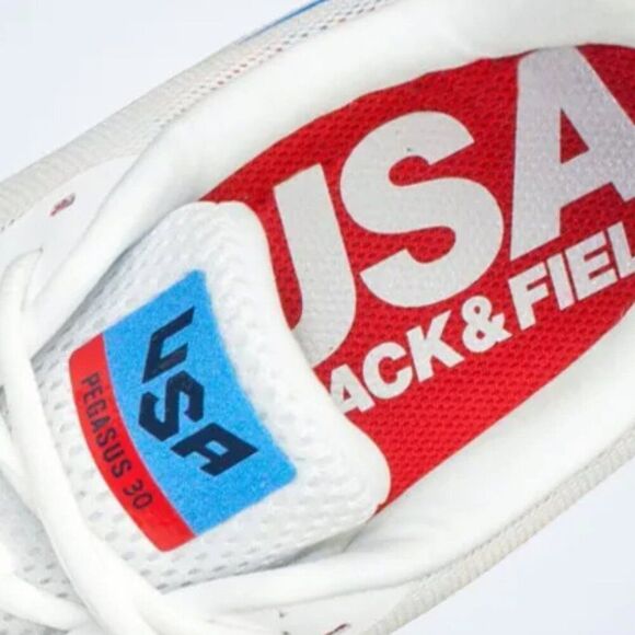 Nike 599393-106 Pegasus 30 USA Track and Field Rare Limited Edition Women's 9 US - Picture 3 of 9